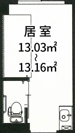 住宅型有料老人ホーム やさしい手東大阪楠根のお部屋の見取り図