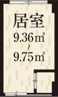 大阪市東淀川区のグループホーム フォーユーあびこのお部屋の見取り図