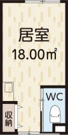 フォーユー平野加美南のお部屋の見取り図