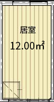 大阪府門真市 フォーユー緑橋のお部屋の見取り図