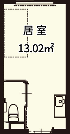 フォーユー堺畑山のお部屋の見取り図