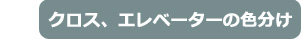 兵庫県のサービス付き高齢者向け住宅 クロス、エレベーターの色分け